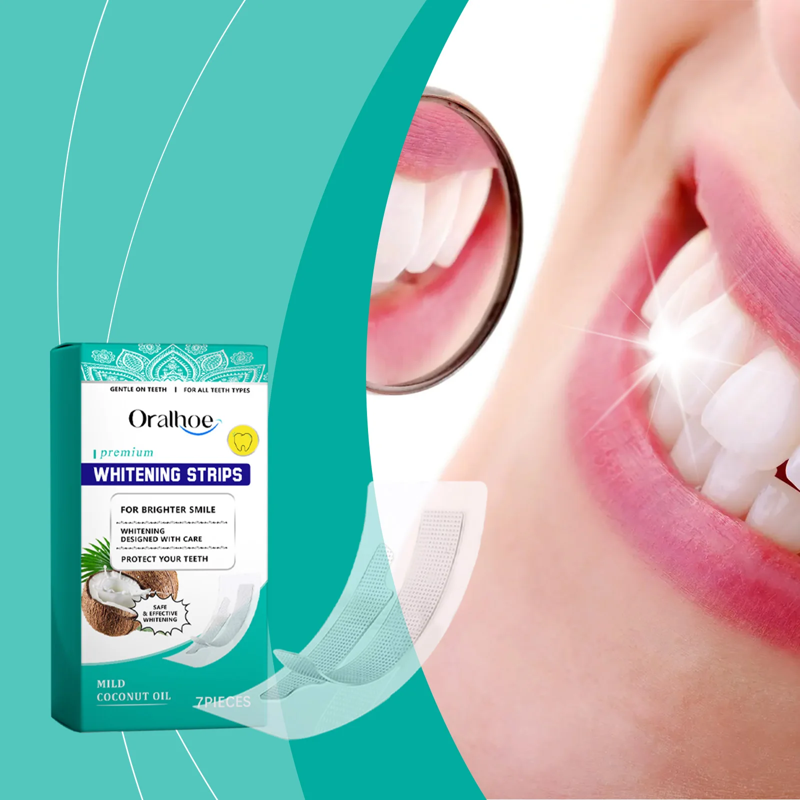 

Отбеливающие полоски для ухода за зубами: полоски для отбеливания зубов для чистки зубов, уменьшения пожелтения и осветления зубов.