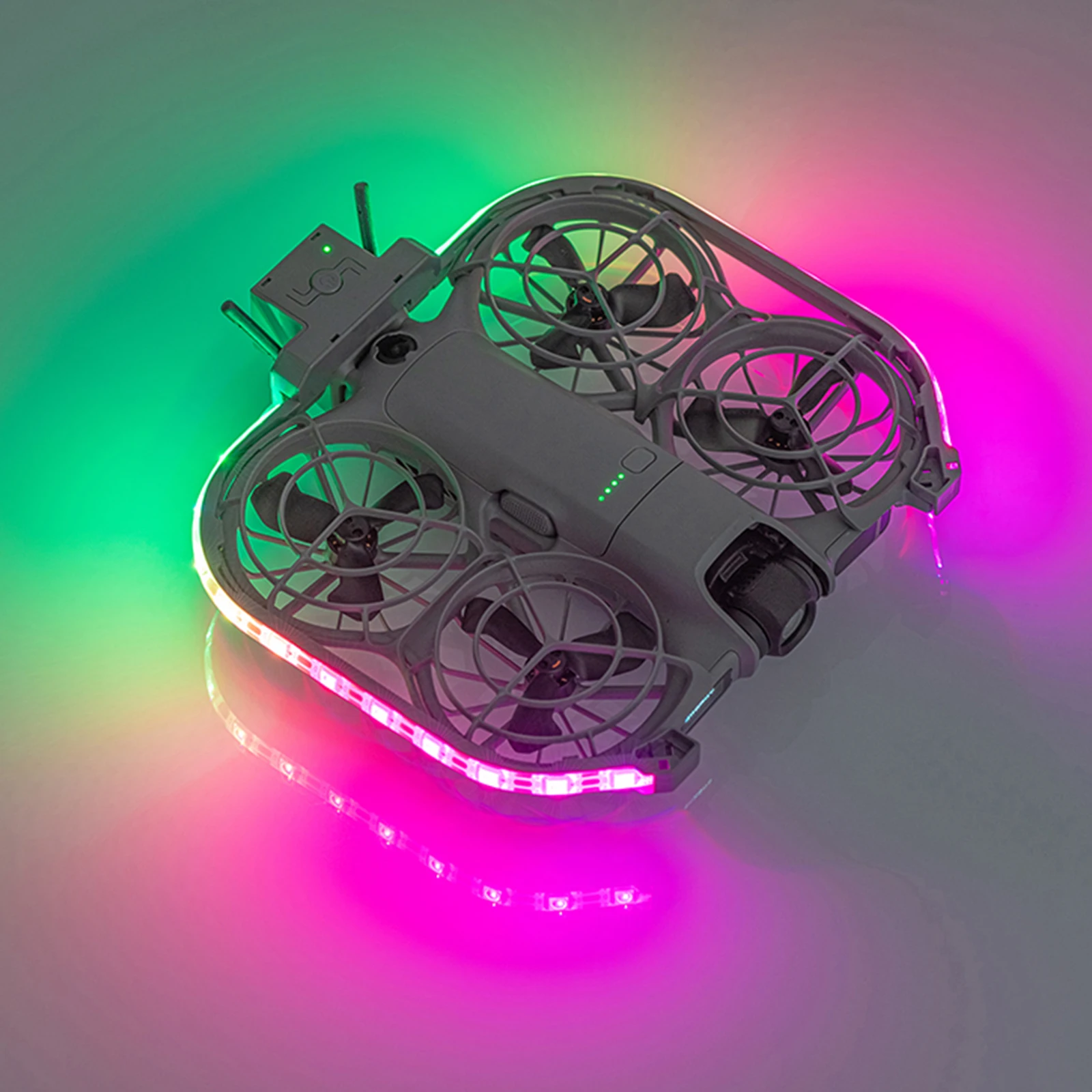 For DJI Neo2 Rechargeable Luminous Lamp Belt Multifunctional Drone Flash Light Type-C Rechangable Navigation Light for Daily Use