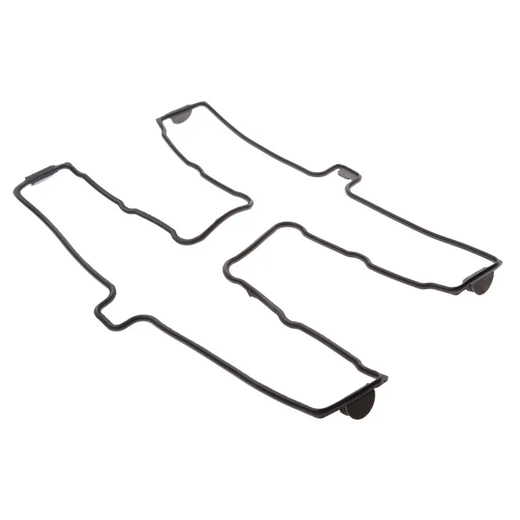 Cylinder Valve Cover Gasket Black Rubber Reliable Engine Seal for Yamaha XJR400 94 95 96 97 98 99