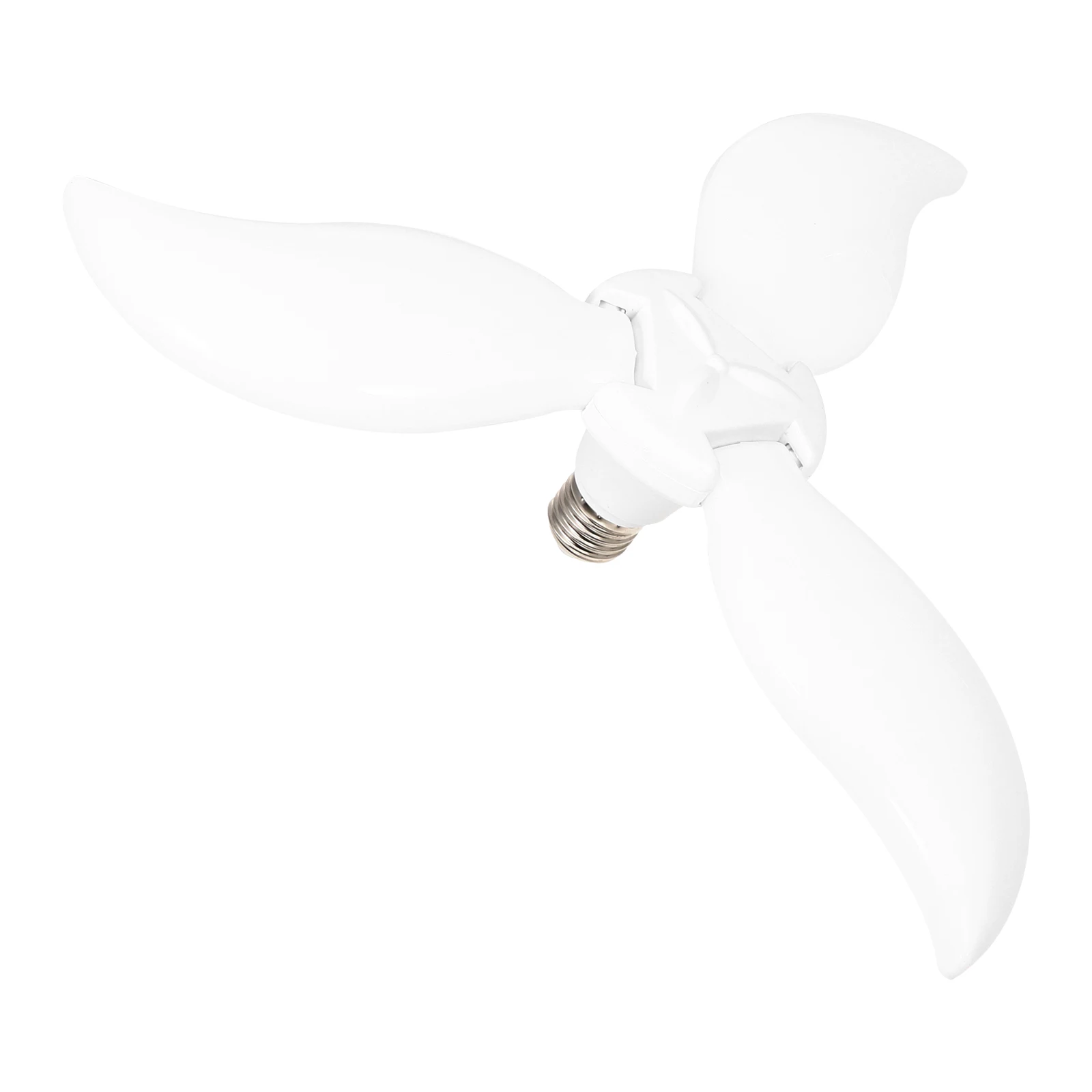 

1pc Folding Three-Leaf Ball Lamp Ceiling High Light Transmittance Natural Bright 3-Blade Structure Foldable Bulb