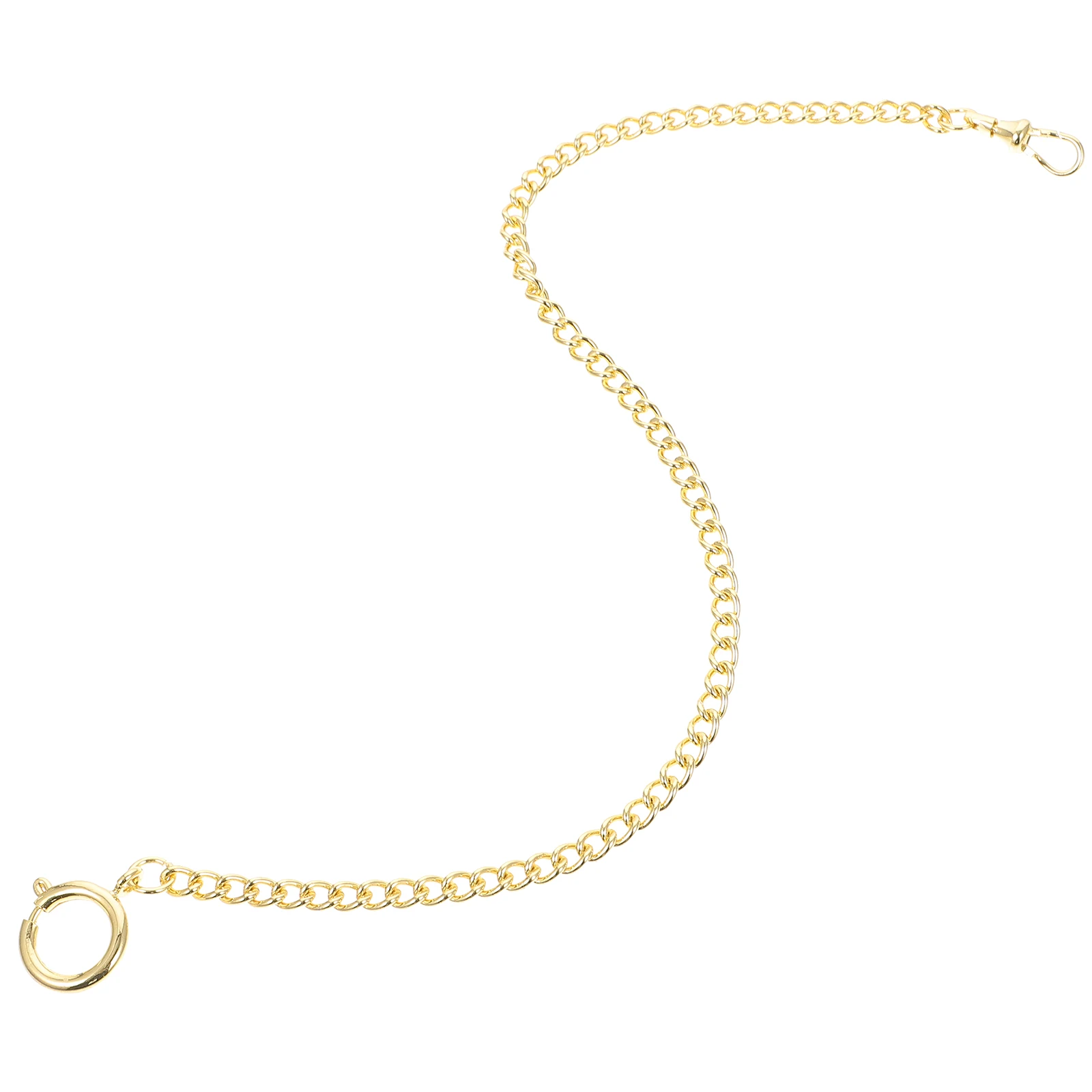 

Metal Necklace Watch Buckle Pants Wallet Pocket Watch Buckle Pants Chain Old Fashioned Clothes Chain Decorative