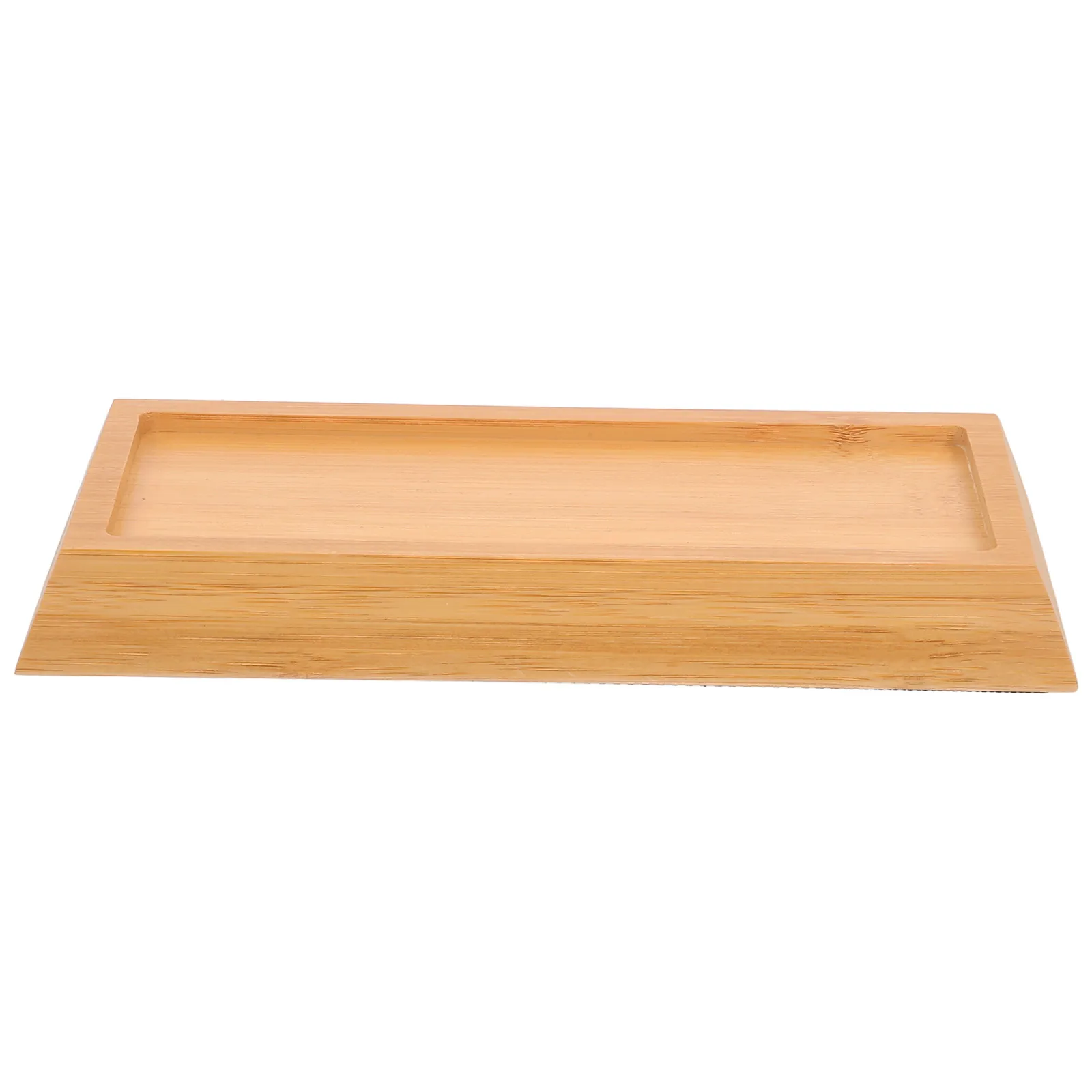 

1pc Bamboo Wood Whetstone Knife Sharpening Holder Base Home Kitchen Tool Practical Gift Housewives Easy Use Storage