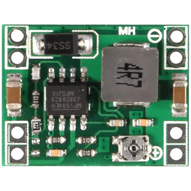 10PCS MP1584EN 3A Mini Step Down Buck Converter DC-DC 24V to 12V 9V 5V 3V Adjustable Step Down Module Replace LM2596 for DIY KIT