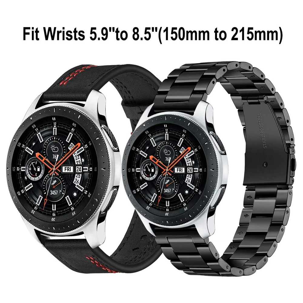 For Galaxy Watch 46mm/Gear S3 Frontier/Classic Band Sets, 22mm 20mm Bracelet Strap For Samsung Galaxy Watch Active 2 40mm 44mm