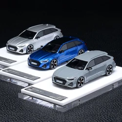 1:64 Scale Resin RS6 Avant Station Wagon C8 Cars Model Classic Nostalgia Adult Collection Toys Souvenir Gifts Static Display