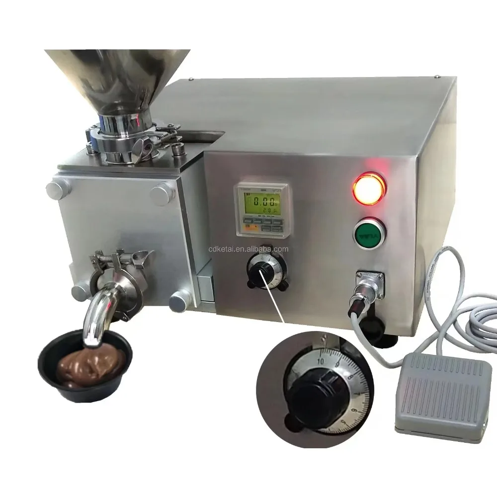 ZD200A Desktop Servo Gear Pump Filler | Semi-Auto High Viscosity Liquid, Solder Paste, Grease, Cream Filling