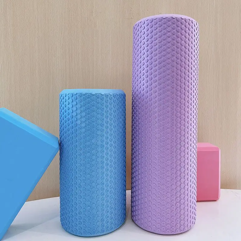 Half Round Eva Foam Roller for Yoga Pilates Fitness Equipment Balance Pad Yoga Blocks with Massage Floating Point 30-60Cm