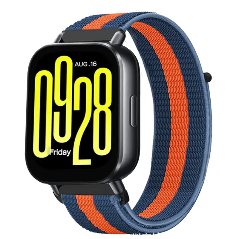 حلقة نايلون ملونة لساعة Redmi 5 Lite/5 حزام ساعة نشط 22 مللي متر حزام سوار رياضي لساعة Xiaomi Redmi 3 Lite/3 Active