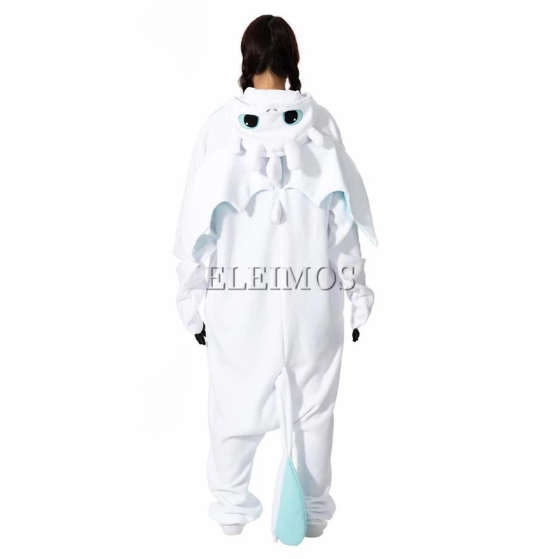 Black White Kigurumi Onesie Cartoon Pajamas For Adult Women Men Animal Pyjamas Homewear Halloween Cosplay Party Costume XXL