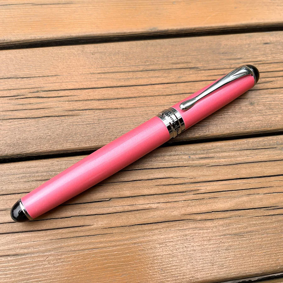 1 STKS 750 Kantoor Luxe Collectie Cadeau Zilveren Trim Metalen Busienss Roller Schrijfpen - afbeelding 1