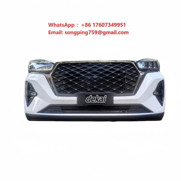 Wholesale Used Front Bumper Assemblies with Headlights, Suitable for Chery Tiggo 7 Plus Models, High-quality Automotive Bumpers