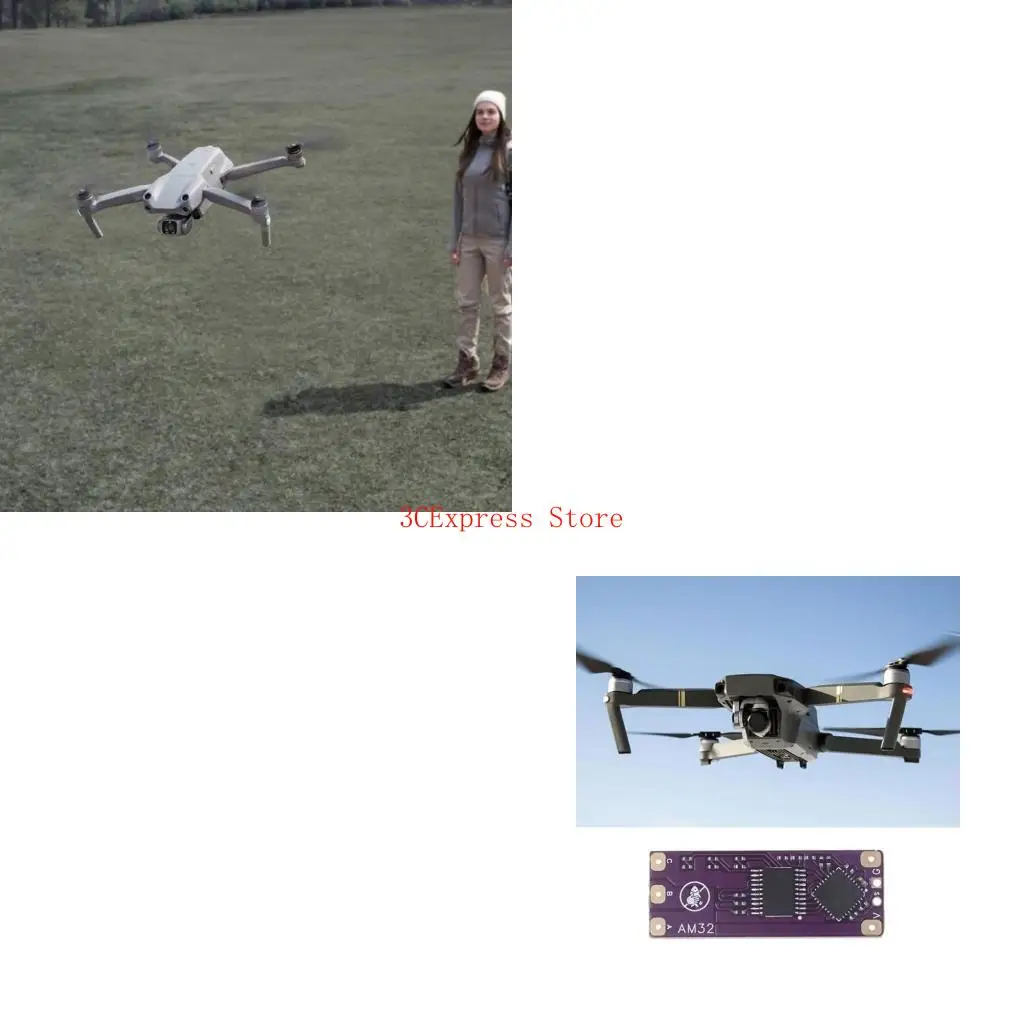 Efisiensi 2-4S 32bit ESC AM32 40 A Dukungan Regulator Kecepatan Daya Sinyal PWM