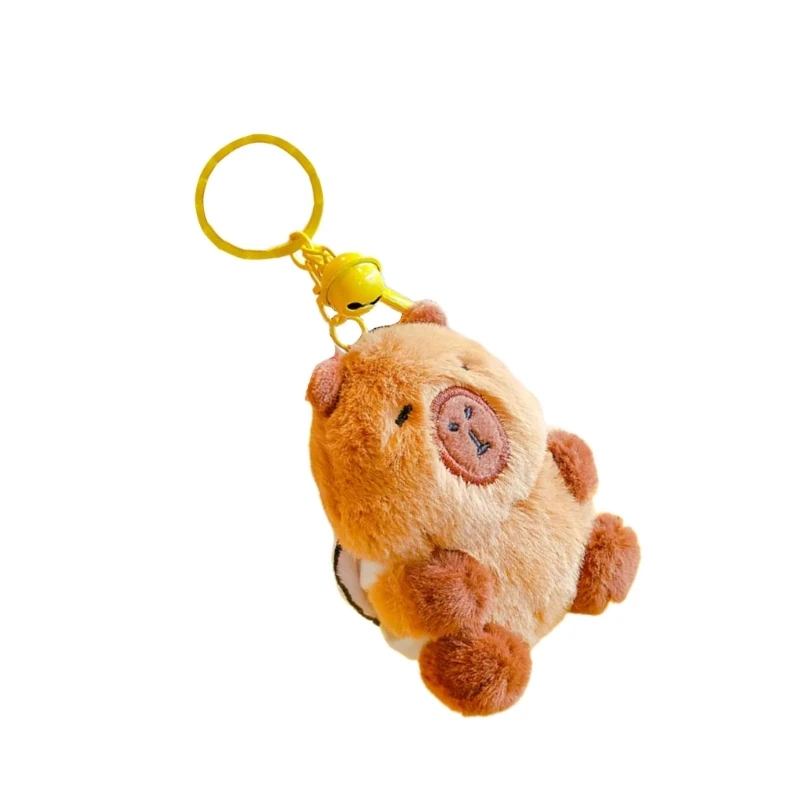 

Capybara Keychain for Toy Gift Carnivals Prizes for Kids Backpack Funny Animal