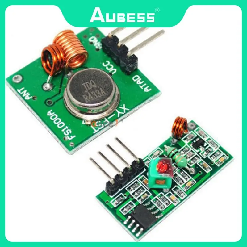 

433Mhz RF Transmitter Receiver Modules Super Regenerative Wireless Chip For Arduino/ARM/MCU WL 433Mhz Transmitter Receiver Board