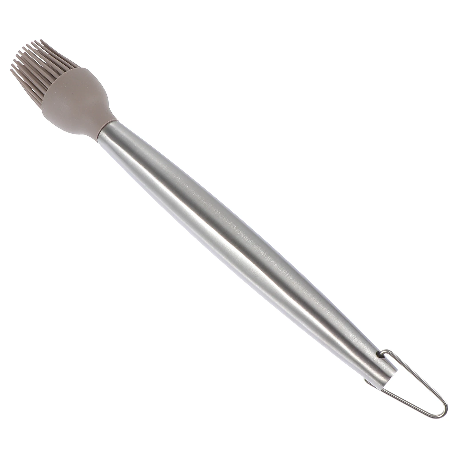 

1pc Silicone Oil Brush Basting BBQ Sauce Tool Stainless Steel Kitchen Dad Heat Resistance Easy Clean Dry Quickly BBQ Accessories