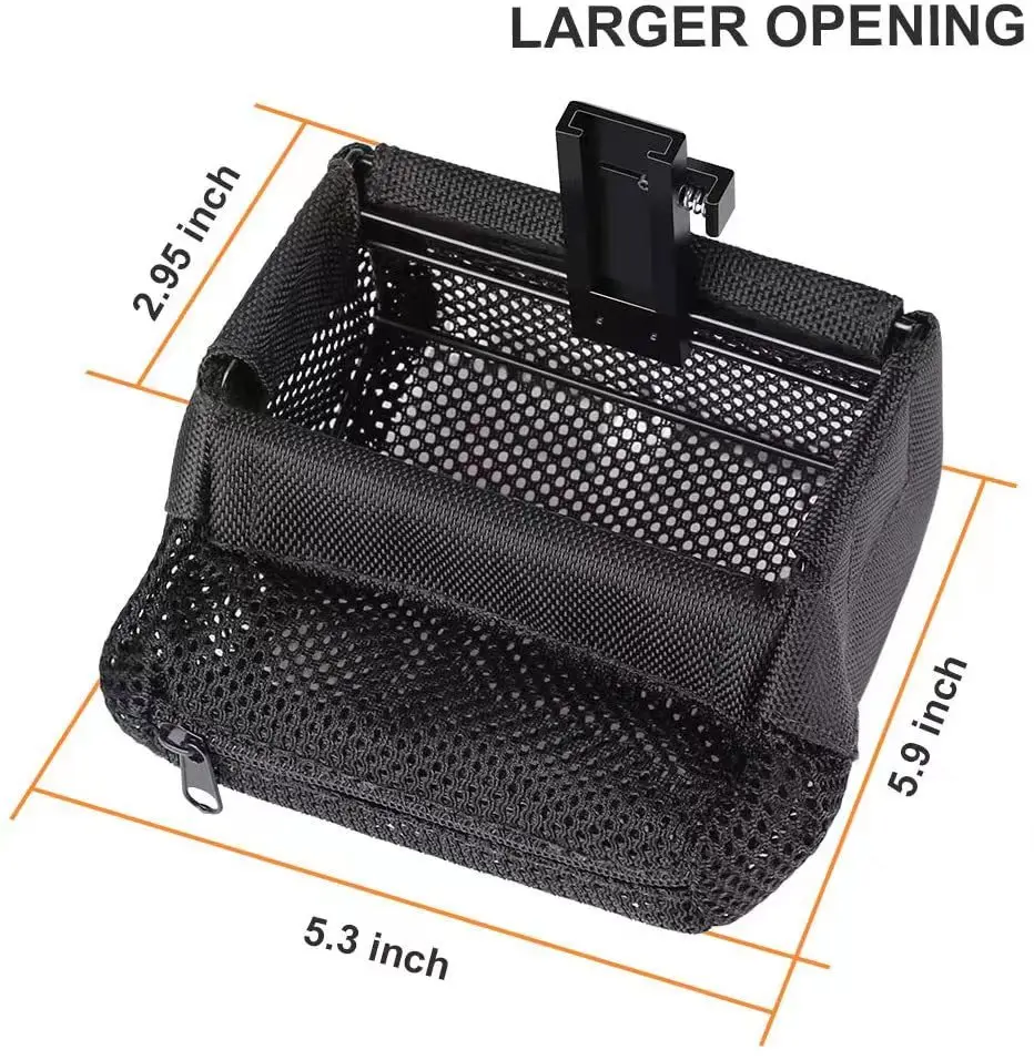 Quick Release Shell Catcher with Detachable Picatinny Heat Resistant Thickened Brass Catcher Nylon Mesh for Rifle