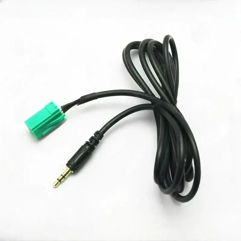 

Pkx For 6-pin Green Connector Stereo Modification CableRenault/Renault/Cilio/Megane/Laguna, 3.5mm AUX Input Cable