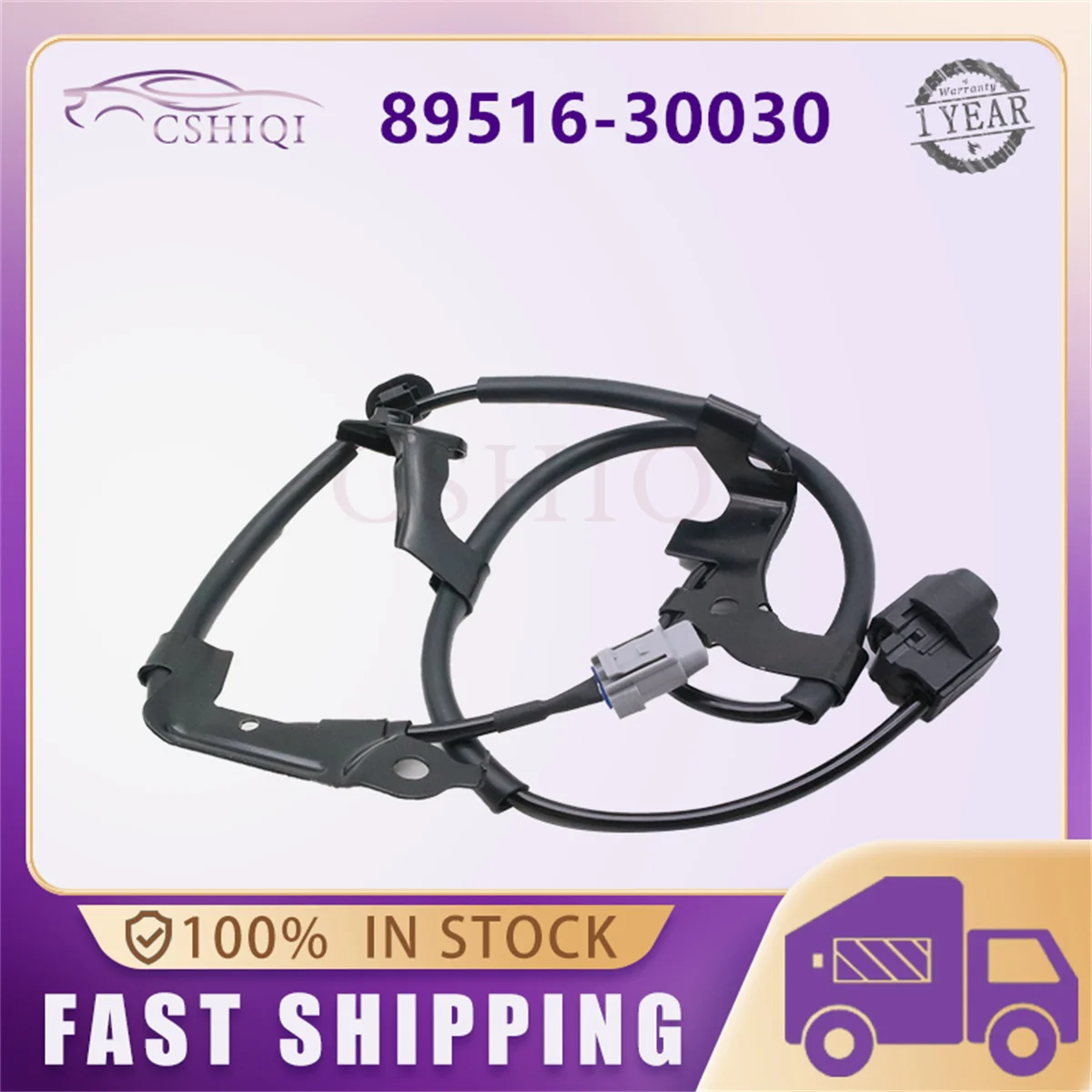 Capteur de vitesse de roue ABS avant gauche, pour Lexus IS250 IS300 IS350 GS350 GS430 GS460 GS450h, fil de commande antidérapant, 89516-30030 8951630030