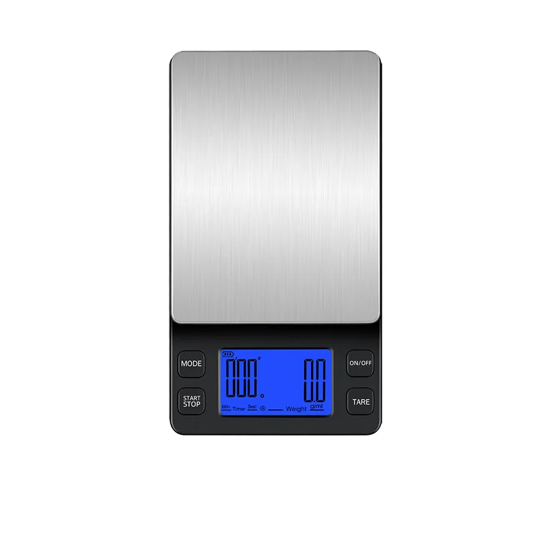 Smart Timing Small Coffee Scale USB Charging electronic scale household electronic weighing scale Precision 0.1g