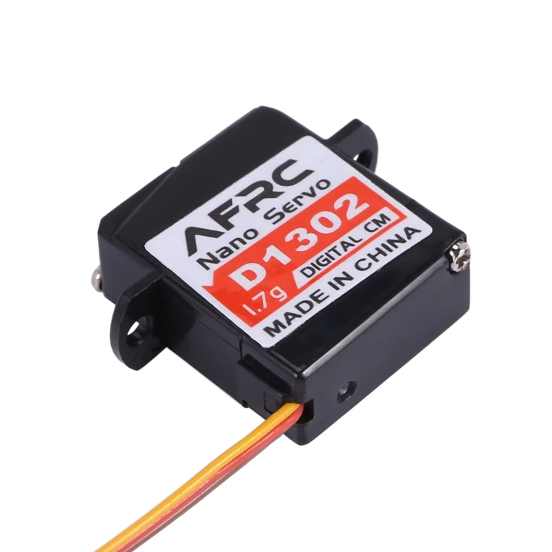 AFRC-D1302 Mini 1,7G Großes Drehmoment Mini Digital Servo JST Stecker Für RC Modell Drone Flugzeug Hubschrauber