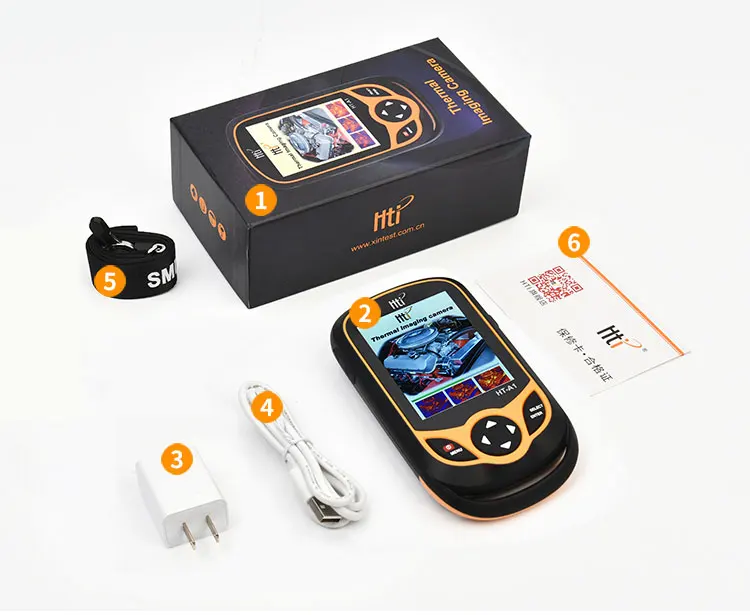 XEAST HT-A1 Thermal Imager Camera 3.2 Inch Full View TFT Screen Digital USB Communication For Outdoor Hunting Customized OEM