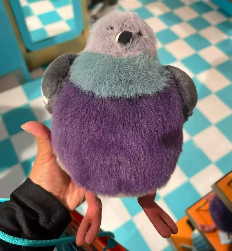 

Jelly Cat 23cm Parrot Fat Pigeon Bird Plush Doll Toy Gift Doll Pet Companion Toy Ornaments Christmas Birthday Girl Gift