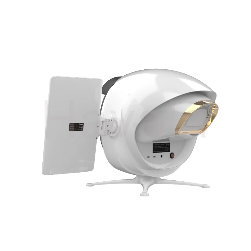 Artificial intelligence skin analysis Hautanalysegerät skin diagnostic machine Analyseur de peau face skin analyzer huidanalyse