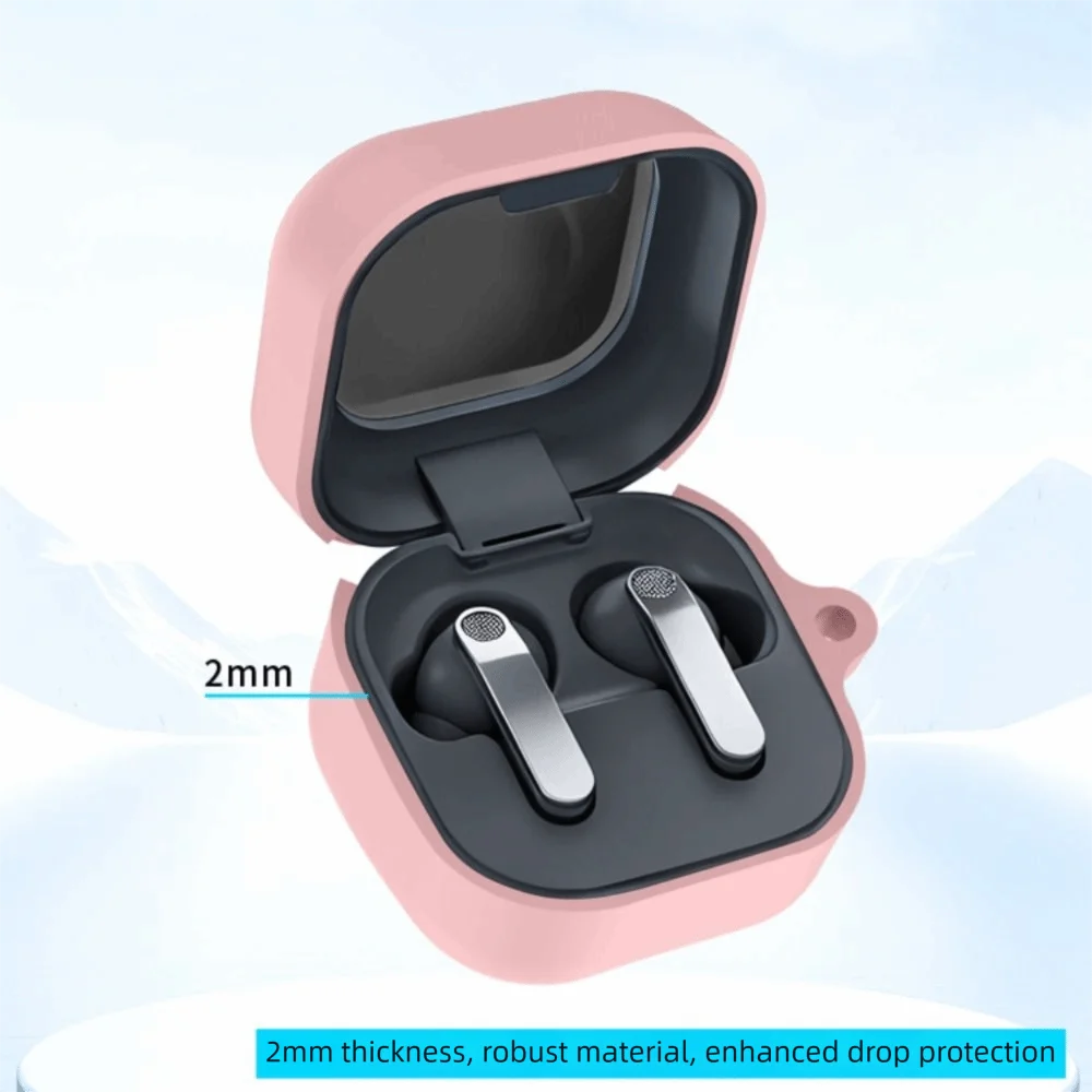 

Silicone Earphone Case Dustproof Anti Drop Bluetooth Headphone Cover Colorful Shockproof for for Samsung Galaxy Buds4 4 Pro