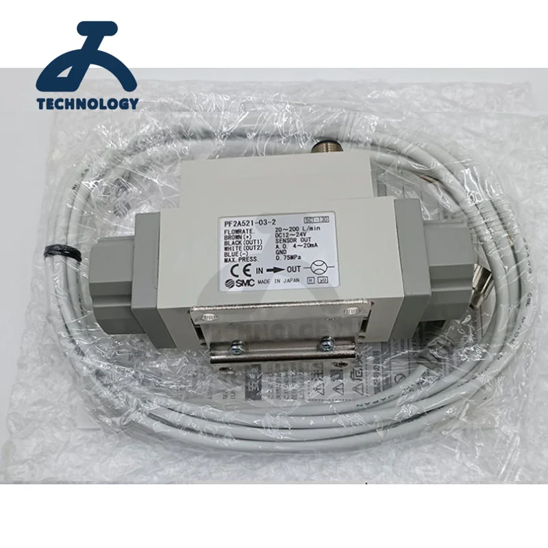 Imagem -03 - Original Novo Smc Gás Flow Meter Switch Pf2a51001 Pf2a510-011 Pf2a510-012 Pf2a510-02 Pf2a510-02-1 Pf2a510-02-2 Pf2a511-03