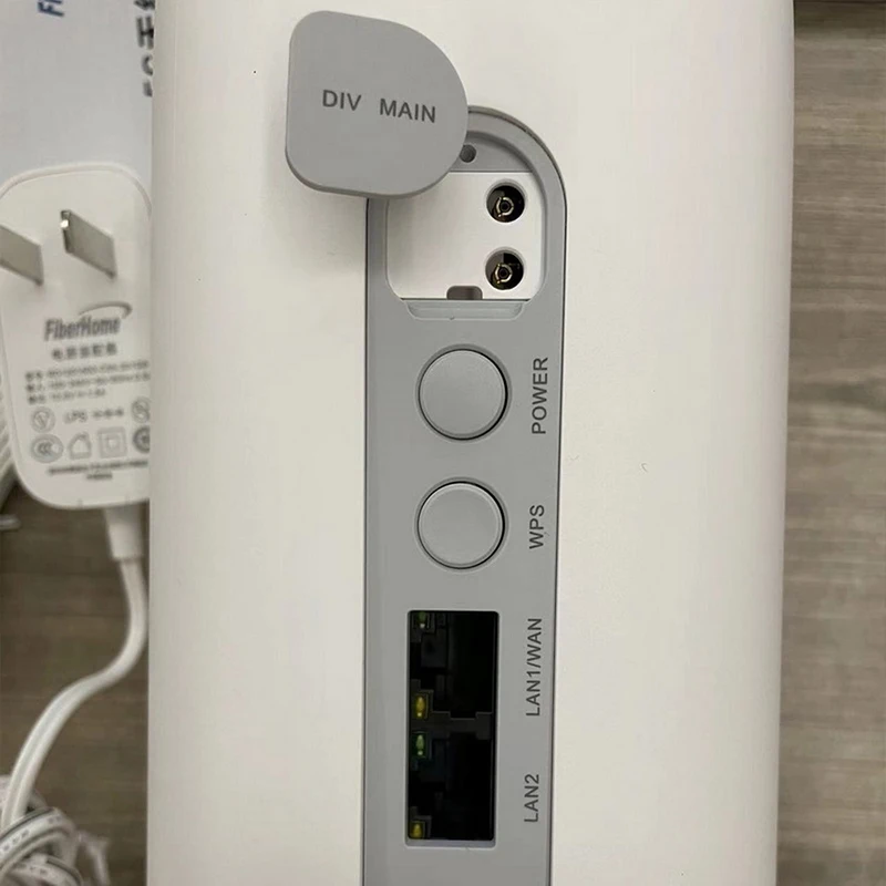 Unlocked FiberHome LG6121F 5G CPE Modem Router WiFi6 AX1800 Dual Mode NSA SA 4G & 5G Wireless Router With SIM Card Slot