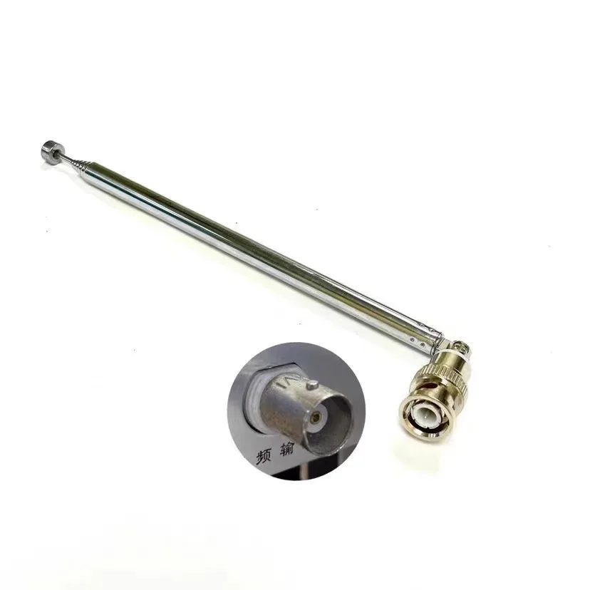 Audio Radio Telescopic Pull Rod Antenna Radio Antenna 75 Ohm Delivery 4 Adapters