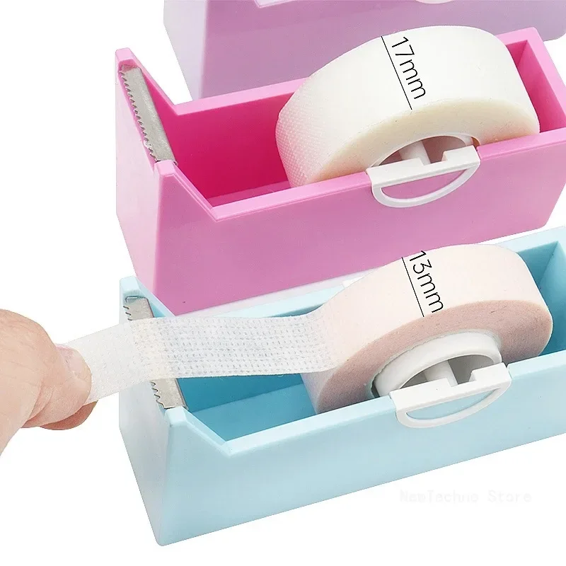 Plastic Adhesive Roller Tape Holder Tape Dispenser Tapes Cutter School Stationery Office Supplies Accessories Packing Tools