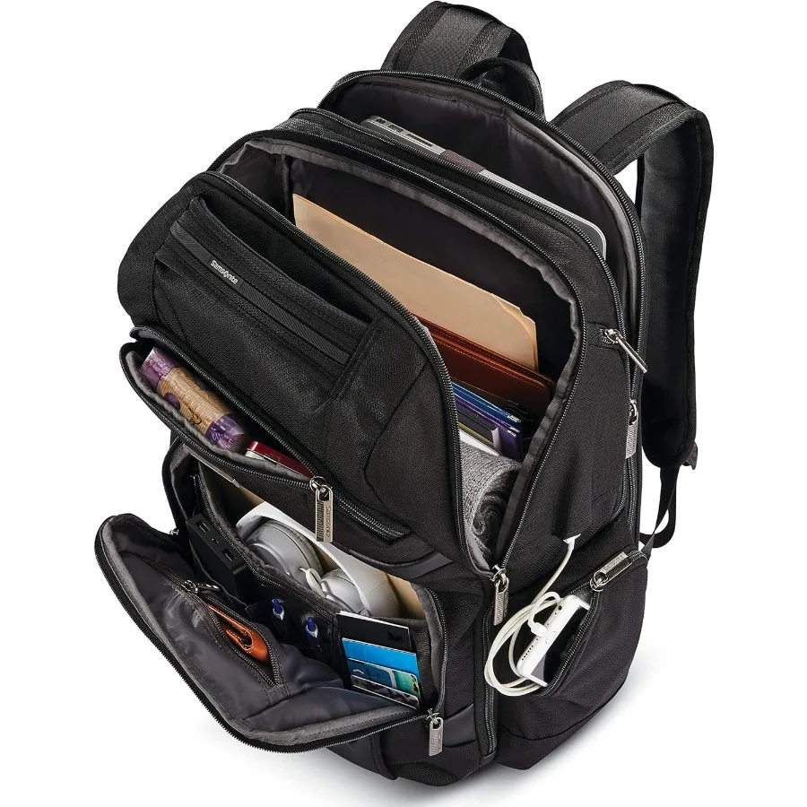 Tas Ransel Bisnis Samsonite Tectonic Lifestyle Sweetwater Hitam Satu Ukuran