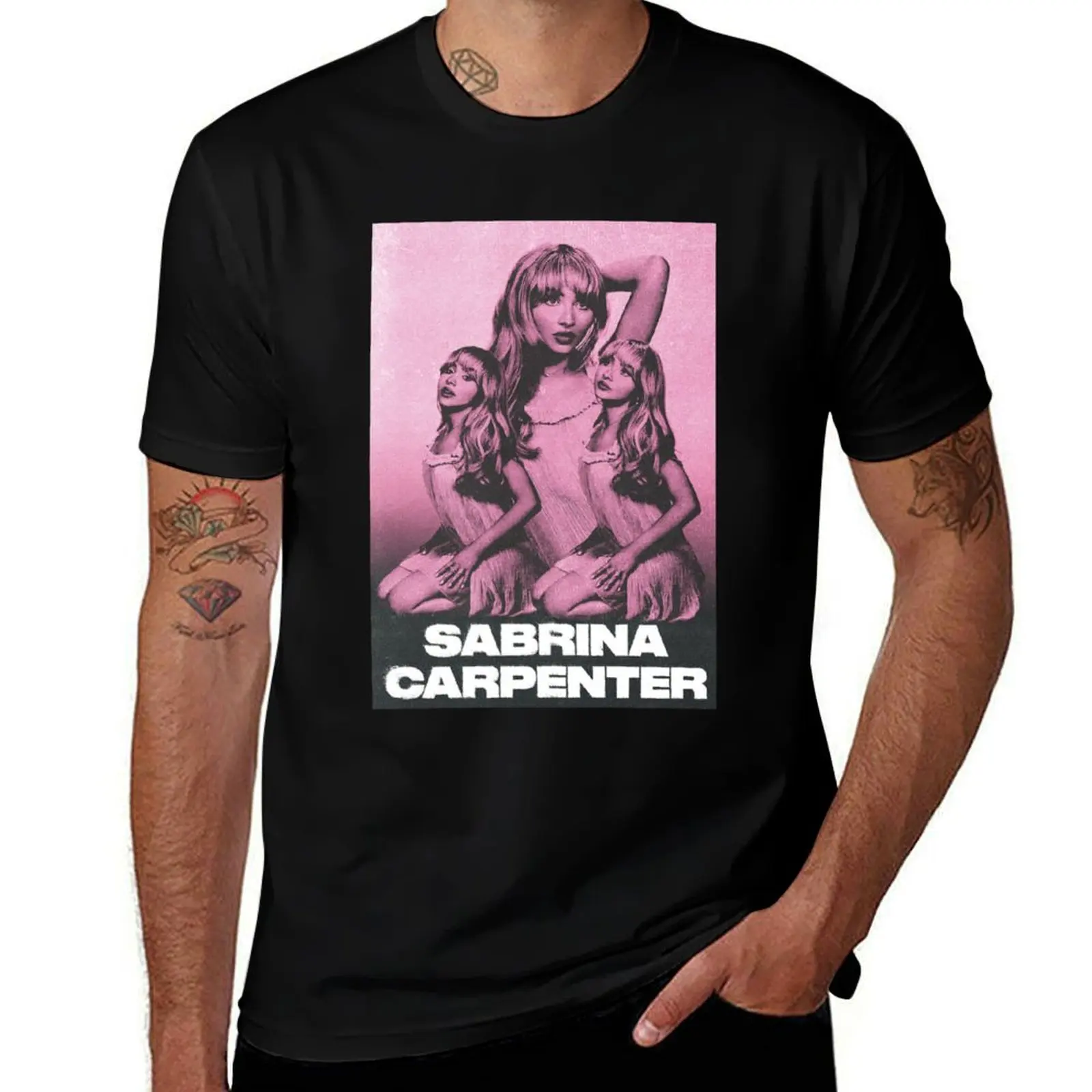 Sabrina Carpenter T-Shirt Soft Cotton Print T-Shirt