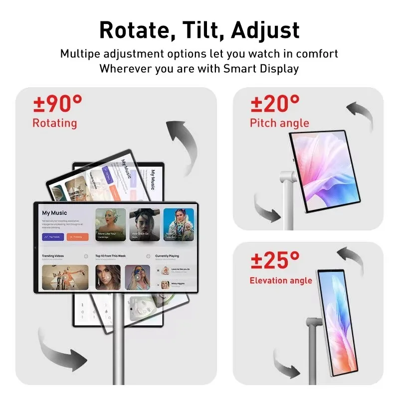 27 Inch 1080p Bestie Machine Smart Mobile Display Digital Signage Interactive Touch Portable