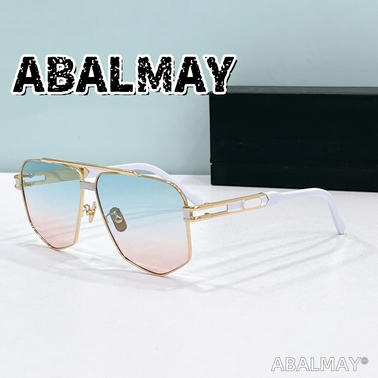 

Top High Quality Brand Designer Sunglasses For Men And Women 9110 Style UV400 Classic Retro Shades Fashion Design Sun Glasses