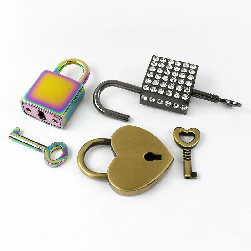 1-5Sets Deepeel Metal Lock Buckle for Handbag Purse Turn Twist Clasp Wallet Closure Snap Locks Decoration Hardware Accessories
