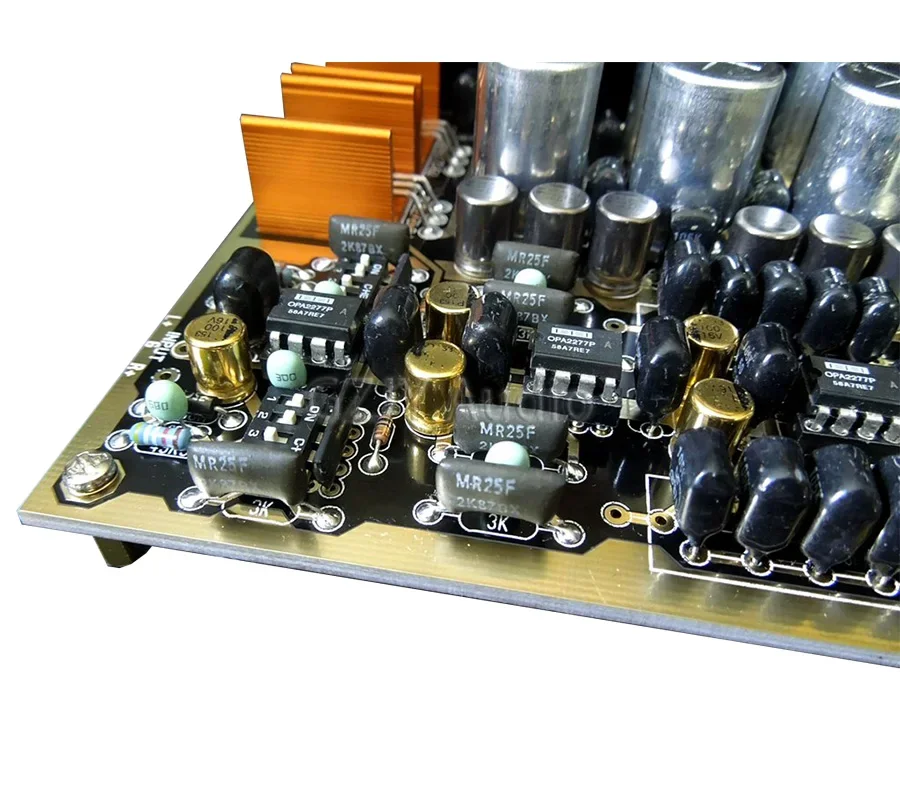 High-End,Monitoring Type, Adjustable Multiple, Fever Preamplifier Board,OPA2277 * 3,Excellent Voice