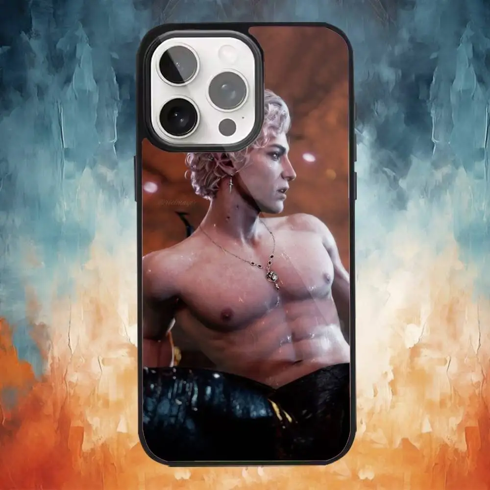 Funda de teléfono Astarion B-BaldursS Game para iPhone17,16,15,14,13,12,11 Plus,Pro Max, carga inalámbrica magnética Magsafe