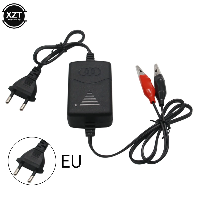 EU US Plug Universal Smart Battery Charger 12V 1300mA Rechargeable Sealed Lead Battery Charger For Car Truck Motorcycle