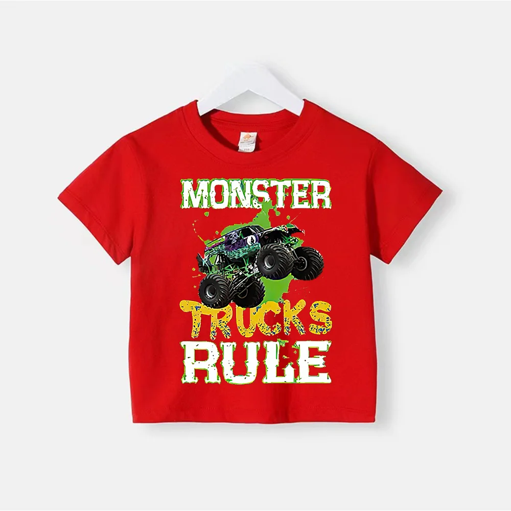 Summer children's cartoon new all-match T-shirt Boys and girls infants pure cotton round neck short sleeve baby children's top