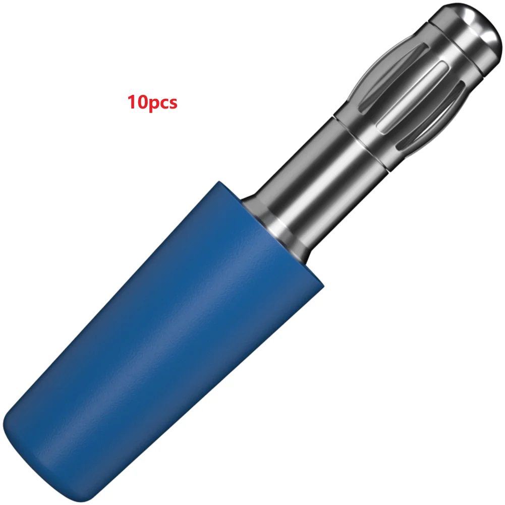 J.10007B 3mm Banana Connector with Threaded Solder Wire for Automotive ABS Sensor Testing and Wheel Signal Verification