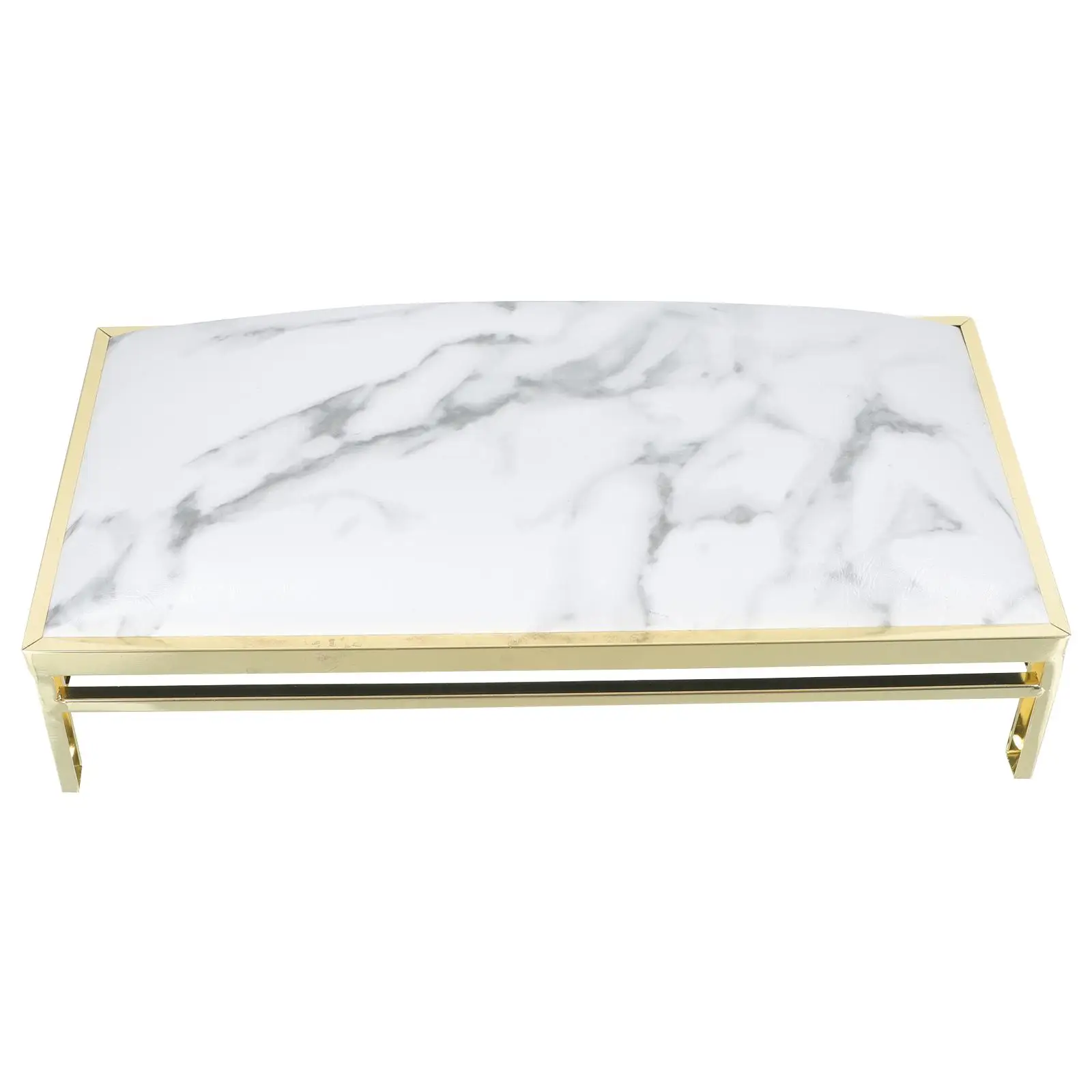 

Comfortable Wrist Pad Marble H Rest Pillow Nail Art Cushion Simple Manicure Household Cortical Metal Base Fits Table Portable