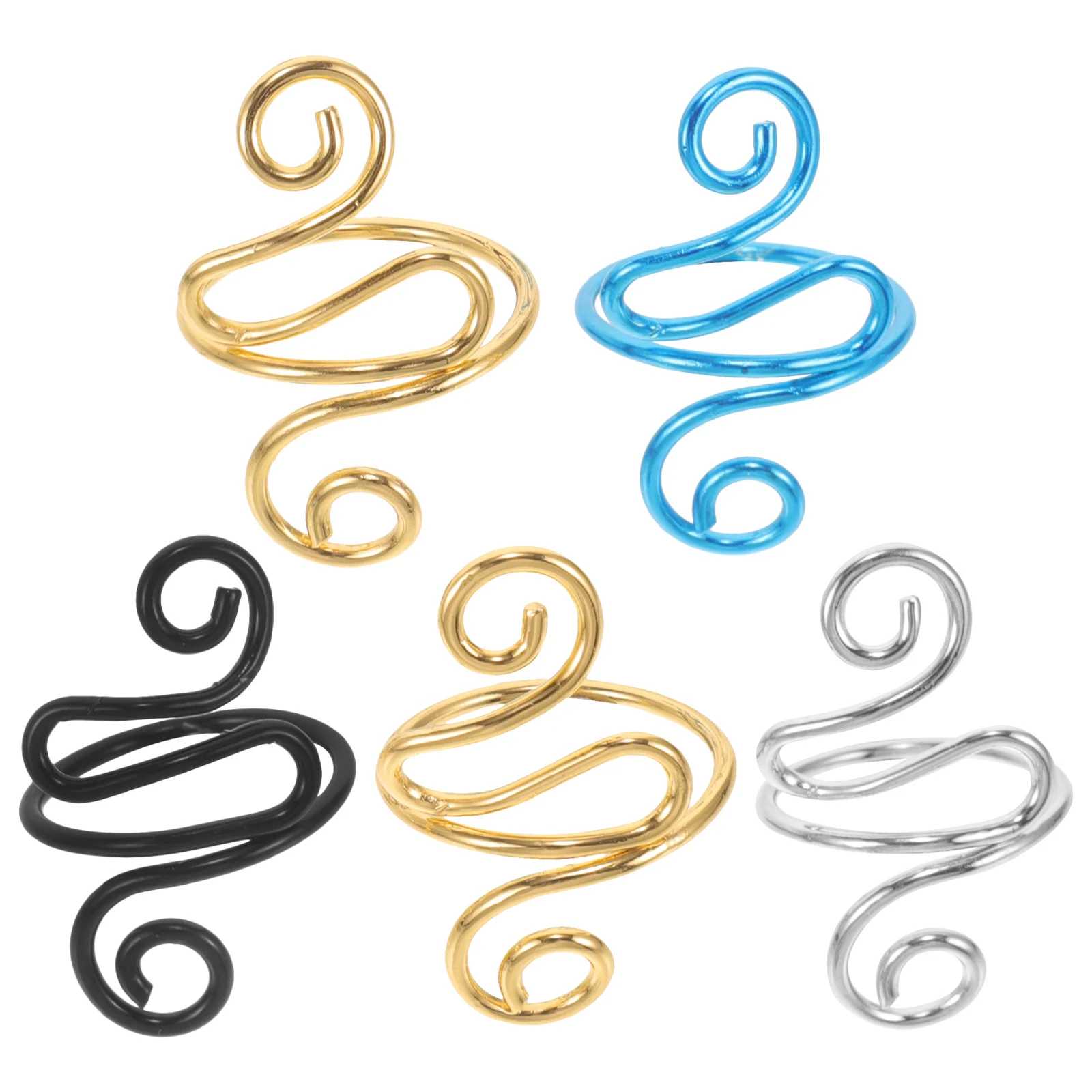 5 قطعة حلقات الحياكة الكروشيه التوتر الدائري قابل للتعديل إصبع حلقة الغزل دليل للخياطة الحرفية الكروشيه اكسسوارات أداة للحرف اليدوية