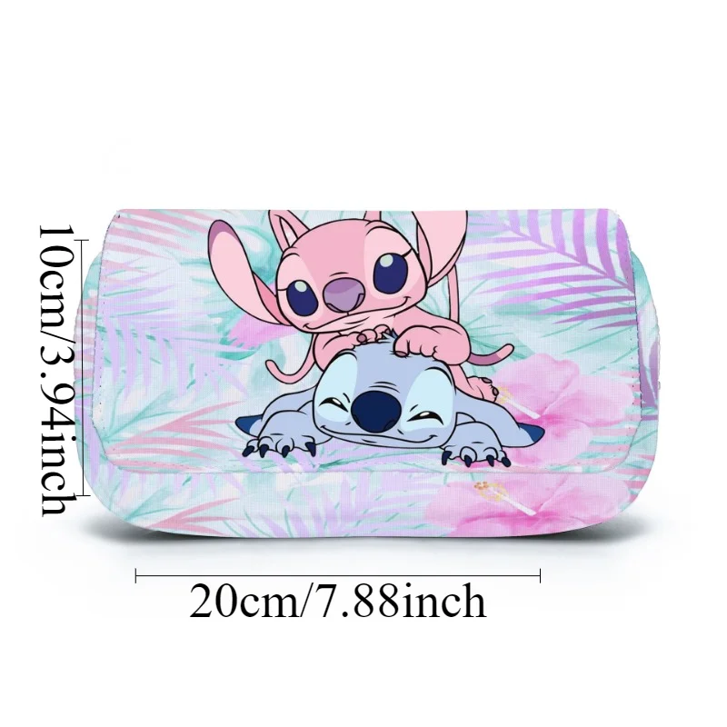 Stitch Pencil Case Light Schoolbag Primary Middle High-capacity  Pencil Case School Students Cool Cute Pencil Case Boys Girls