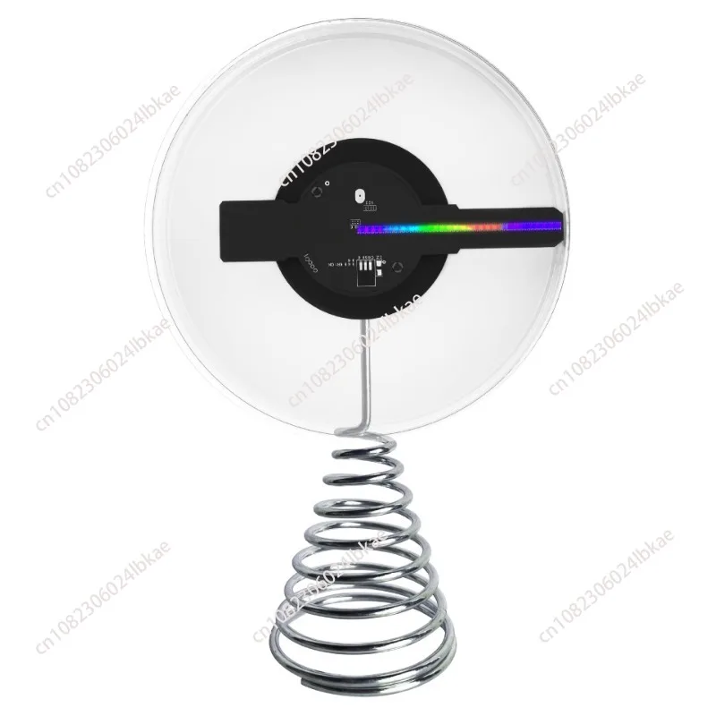 3D Holographic Projector Support Music Player Function Remote Advertise Display Desktop 3D Fan Advertising Logo Light