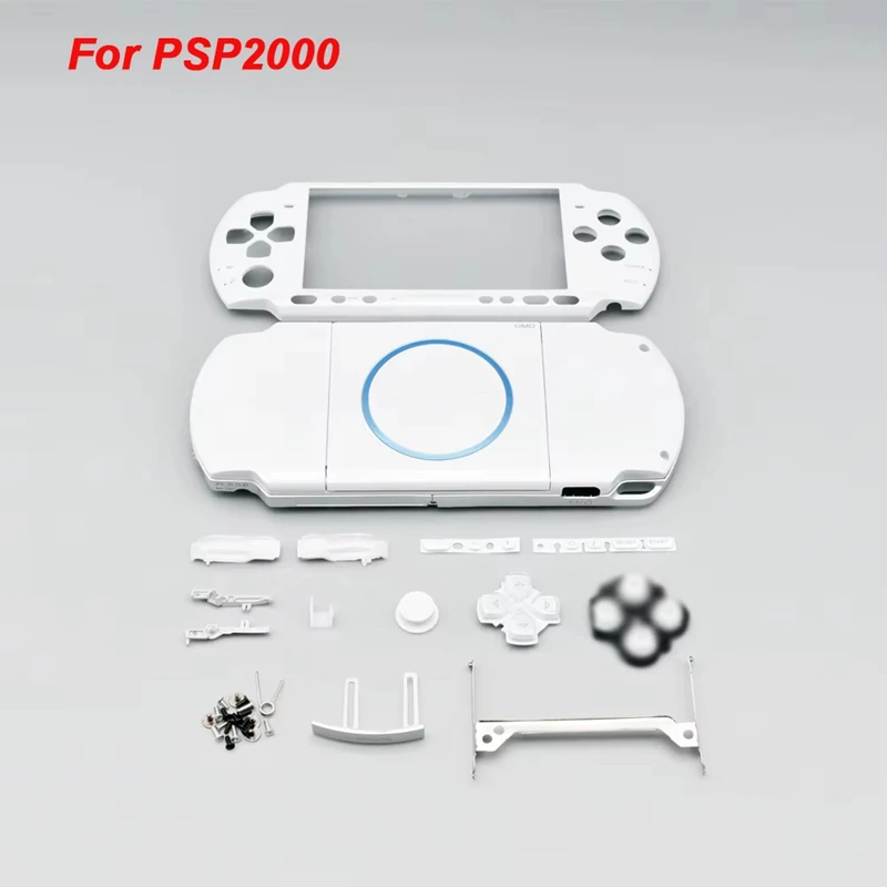 

Полный комплект корпуса для PSP2000: высококачественный сменный корпус в различных цветах с кнопками и комплектом для замены.