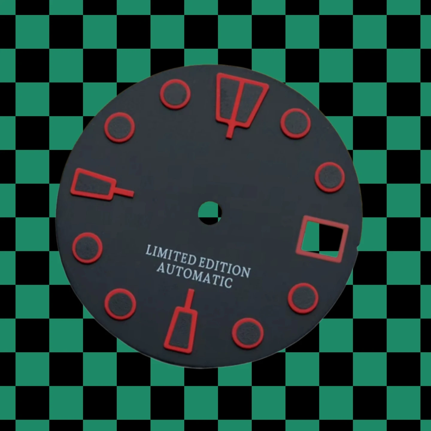 Customized NH35 Dial 28.5mm Watch Dial Fit for NH35 NH36 7S26 Movement SKX007 6105 Turtle Tuna Samurai Watch Case Surface Dial view 5
