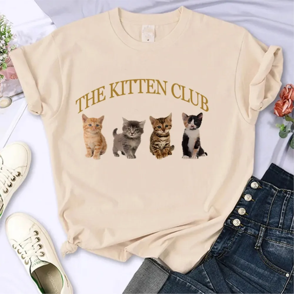 I Do What I Want Cat Graphic Men T-shirts The Kitten Club Unisex Vintage Cotton Sweatshirts Banana Cat Summer Casual Tshirts