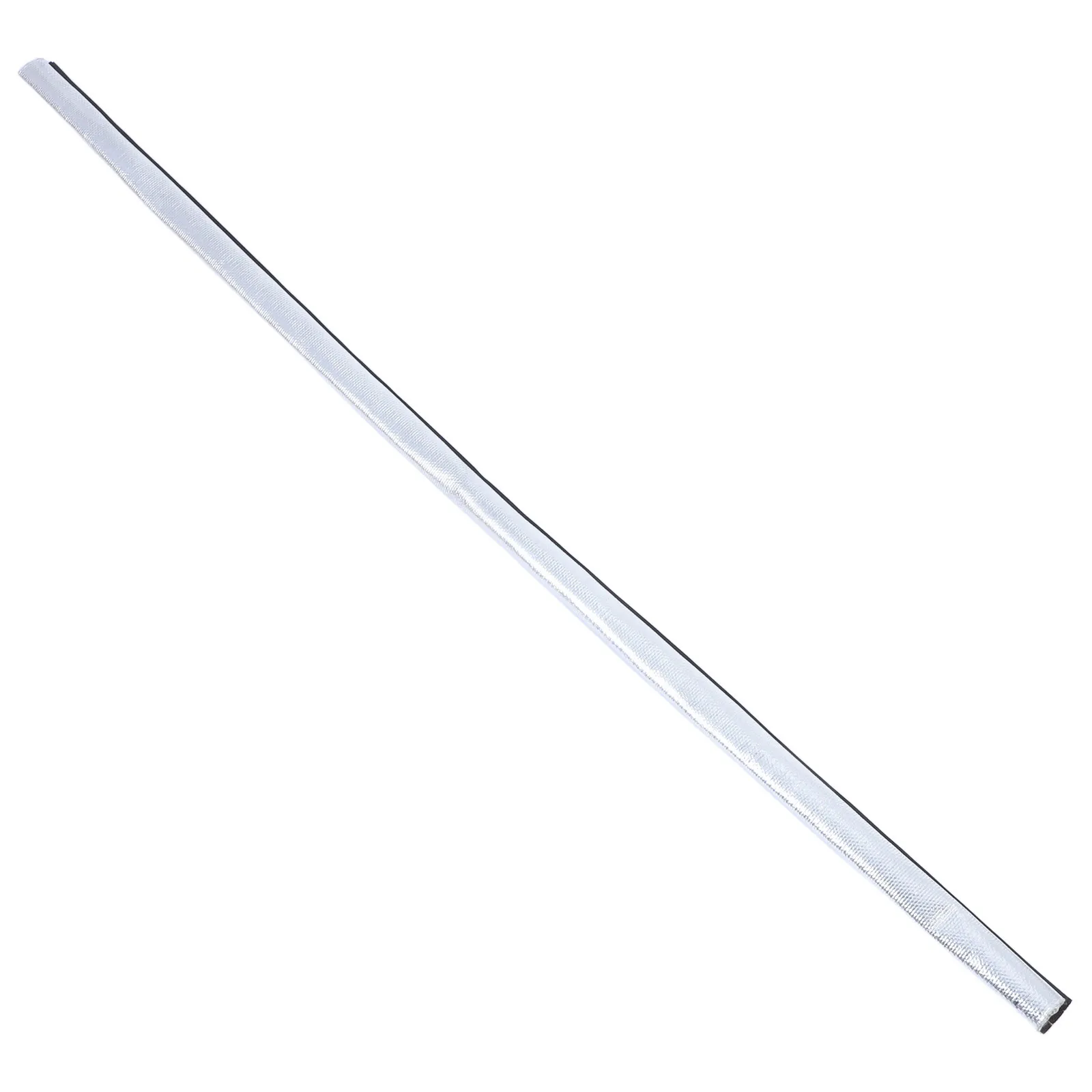 

Fire Resistant Sleeve Aluminum Foil Fiberglass Hook Loop Closure 15mm Shield Thermal Protector Oven Fire Shields